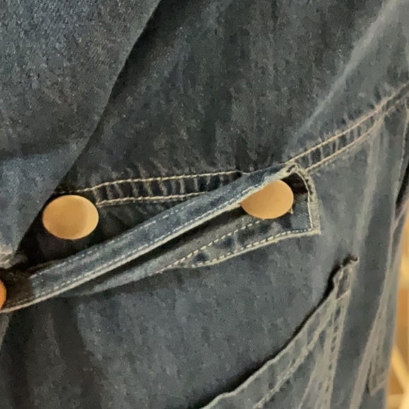 Anthropologie x Mare Mare denim jumper size XS - Picture 3 of 6